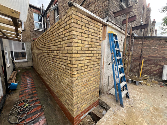 Extension Brickwork Project – Harringay, London