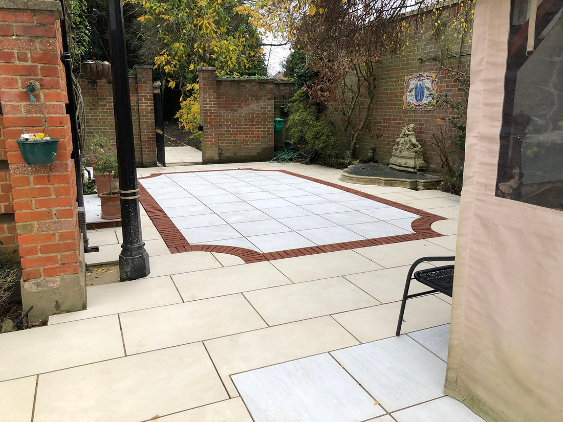 Garden Tiling & Front Entrance – Hadley Green, Barnet